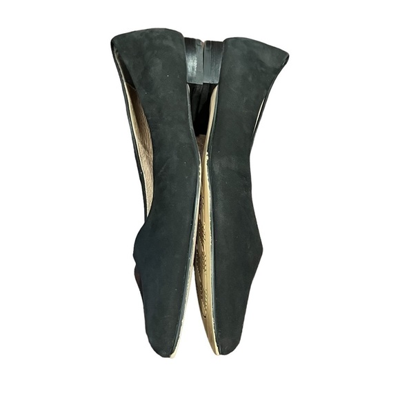 Caslon Black Suede Pointed Toe Flats Size 6 Women’s - Picture 6 of 8